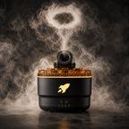 Volcano Flame Aroma Diffuser Smoke Ring Humidifier with Crack Light